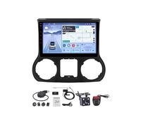 9 Pollici Android 15.0 Autoradio Car Radio Bluetooth Navigazione GPS per Jeep WRANGLER 2011-2015 Car Stereo Supporto comandi al Volante WiFi 4G Dual USB(HM605 4 Core Wifi 4+64GB)