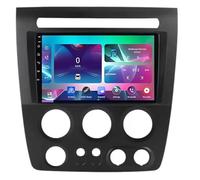 9 Pollici Android 15 Autoradio Bluetooth Doppio Car Stereo Autoradio 2 DIN GPS Navigation per Hummer H3 1 2005-2010 Collega E USA Dual USB Chiamate in DSP Dab WiFi FM,8 Core 4G+WiFi 4G+64G