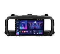 9 Pollici Android 15 Autoradio Bluetooth Doppio Car Stereo Autoradio 2 DIN GPS Navigation per Peugeot Expert 3 Citroen Jumpy 3 SpaceTourer 2016-2021 Collega E USA Dual USB Chiamate in DSP Dab WiFi FM