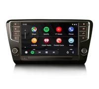 9 pollici Autoradio Android 14 per Skoda Octavia 3, GPS Radio con navigatore supporta il controllo del volante Bluetooth 5.0 Wireless Carplay Android Auto Canbus IPS Touch 8 core 4 GB RAM + 64 GB ROM