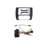 9 Pollici LHD RHD Supporto Per Autoradio Multimediale Pannello Cruscotto Adattatore Per Staffa Di Montaggio Per VW Per Passat B5 2000-2005 RESPUNEKBAH(Frame Canbus Cable)