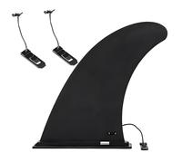 9 Pollici Pinna Sup Universale, Professionale Surf Sup Pinna, Pinnas Tavola Da Surf Rimovibile, Con 2 Fibbia per Pinne Da Surfs, Per Tavola Da Surfs Gonfiabile, Paddleboard, Tavola Lunga