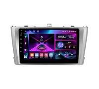 9 Pollici Senza Fili Autoradio 2 din Android 14 per Toyota Avensis 2008-2015 con Car Play senza fili Telecamera Posteriore Comandi al volante Bluetooth GPS(Silver,X100(2+32G))