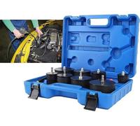 9 PZ SET KIT Prova Tester Perdita Pressione Sistema Di Raffreddamento Manometro