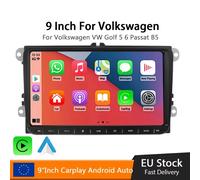 9 "Radio per auto Android 10 per VW Passat 6 7 CC Polo GOLF 5 6 Touran T5 WiFi Navigazione GPS BT WiFi Schermo diviso Unità principale Lettore 2+32G+Camera