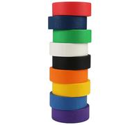 9 Rotoli Nastro Adesivo Colorato, 20mm x 13m Nastro Carta Imbianchino Colorato, Masking Tape Colorati, Nastri Adesivi da Pittore, Nastri di Carta per Pittura per Arte Murale Murali e Artigianato