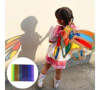 9 Sheets Carta Colorata Di Cellophane Bambino Involucri Avvolgente