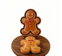 9 stampi riutilizzabili per torte di Natale, mini stampi per torte natalizie con Babbo Natale, pupazzo di neve, renna, albero e cottage, mini stampi per torta di mele per dessert natalizi festivi, #1