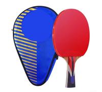 9-Star Carbon per ping Pong Paddle 252mm per ittf Gomma | Per gomma certificata ITF, legno di carbonio a 9 strati, dimensioni 252 mm, velocità elevata, custodia protettiva inclusa