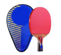 9-Star Carbon per ping Pong Paddle 252mm per ittf Gomma | Per gomma certificata ITF, legno di carbonio a 9 strati, dimensioni 252 mm, velocità elevata, custodia protettiva inclusa