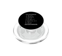 9 Su 10 I problemi sono problemi di matematica Insegnante di algebra PopSockets PopGrip per MagSafe