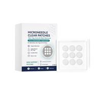 9 toppe Breathable Hydrocolloid Blemish, invisibili, trasparenti | Acne Spot Cover, Discreet Face Skin Care Patch per adulti, ragazzi e ragazze, ideali per viaggi e uso quotidiano