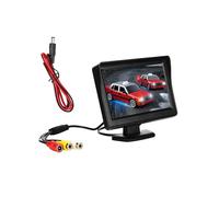 9 V-24 V Kit Monitor Retrovisore per Auto da 4,3 Pollici TFT LCD Telecamera per Retromarcia per Auto Monitor per Sistema di Parcheggio per