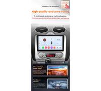 9 "Wireless Carplay Android 14 Autoradio Per Ford Focus 2 Mk2 2004 -2011 Lettore Video Multimediale GPS 360 Cam Screen di Snapdragon
