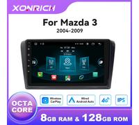 9 "Wireless CarPlay Android14 Autoradio Lettore Per Mazda 3 BK Maxx Axel 2004-2009 Android Auto 8Core Multimediale GPS 4G Wifi DSP
