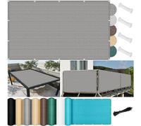9 x 9 m Light Grey Canopy Awning with 98% UV Block Perfect for Outdoor Garden Patio and Party Use.