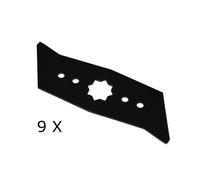 9 X Coltello Scarificatore per Wolf UV 30 EL, EV, EVD HDM XM, 35 68 400, 35 6...