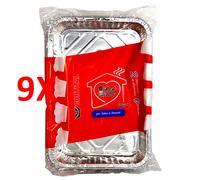 9 X Contital Vaschette 6 Porzioni 2 Pezzi R2g