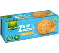 9 X Gullon Digestive Zero Zuccheri Biscotti Integrali ad Alto Contenuti di Fibra 400g [9 Confezioni] biscotto integrale senza zuccheri ad alto contenuto di fibre e con olio di girasole
