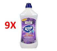 9 X Rio Bum Bum Plus Pavimenti Profumo Di Lavanda 1 Lt