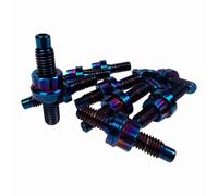 9 X Titanio Scarico Testata Borchie Kit Per Honda B D F H J Serie Acura 12 PT