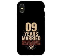 9 Year Of Marriage & Still Haven't Killed Each Other Custodia per iPhone X/XS