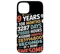 9 Years 108 Months 3287 Days Of Being Awesome Anniversario Custodia per iPhone 13