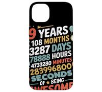 9 Years 108 Months 3287 Days Of Being Awesome Anniversario Custodia per iPhone 14 Plus