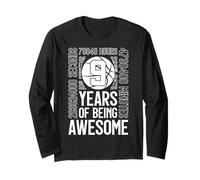 9 YEARS of Being AWESOME BASKETBALL 9 ANNI Maglia a Manica