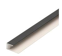 90/100/ 110/120/ 130/140/ 150 Cm Long Threshold Strips Carpet Trim,Aluminum Floor Transition Strip, for Front Door/Balcony/Doorways(Black,Long 110cm/43.3in)