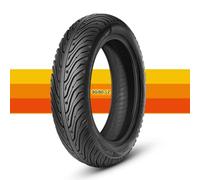 90/80-12 Pneumatico Senza Camera, Pneumatico Scooter Semi Fusione Alta Aderenza 90 80 12 per Bicicletta Elettrica e Motociclo a Due Ruote Anteriore o Posteriore Antiscivolo 12 Pollici