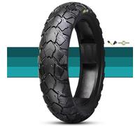 90/80-12 Pneumatico Tubeless 50J, Pneumatici Antiforatura per Scooter con 4 Disegni Battistrada, Antiscivolo e Resistente all'Usura, 250KPA 190KG Nero(Multi Purpose Tread 3)