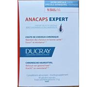 90 Anacaps Expert Integratore Alimentare Rinforza Capelli e Unghie Perdita 3 mes