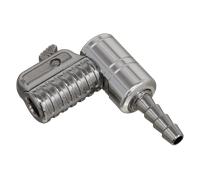 90° Angolato Girevole Gonfiatore Pneumatico Clip-On Connettore 6mm Foro - Sealey