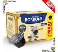 90 CAPSULE Caffè Borbone MISCELA NERA COMPATIBILE CON DOLCE GUSTO