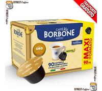 Caffè Borbone Miscela Oro - 90 capsule (6 confezioni da 15) - Compatibili con le Macchine Nescafè* Dolce Gusto*