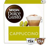 90 Capsule CAPPUCCINO Nescafè DOLCE GUSTO Originali Caffè Denso Latte Schiumato
