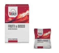 90 capsule Verzi Caffè FRUTTI DI BOSCO compatibili con Nescafè Dolce Gusto - Caffè Verzì Bevande in capsule - 3 Confezione da 30 -