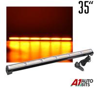 90 CM 108w Cob LED Work Luce Barra Camion Emergenza Allarme Flash Strobo Ambra