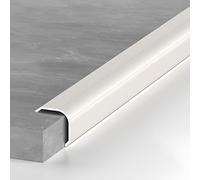 90 cmWall Ed Protector - Confezione da 3 rivestimenti in alluminio per piastrelle, resistenti agli urti, installazione facile e veloce, ideale per pareti (2 pezzi, 20 mm)