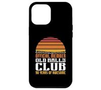 90° compleanno Funny Old Balls Club 90 anni di uomini fantastici Custodia per iPhone 12 Pro Max