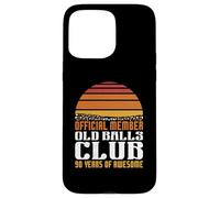 90° compleanno Funny Old Balls Club 90 anni di uomini fantastici Custodia per iPhone 15 Pro Max