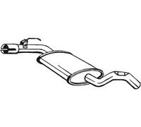 90 CV SILENZIATORE CENTRALE PER VW Golf Van III Variant 1H5 1.8 KW 66 CV 90