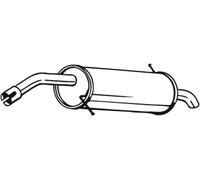 Bosal Silenziatore posteriore 154-479 per Ford Fiesta VI 1.6 TdCi 90 CV