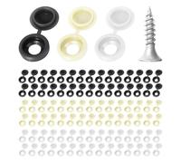 90 Dadi Targa, 90 Viti, Parti Di Fissaggio Targa, Copriviti Targa, Kit Di Fissaggio