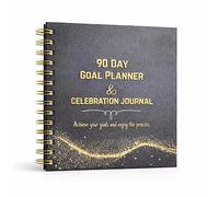 90 Day Planner & Celebration Journal - Goal Setting, Habit Tracking, Personal Growth Planner
