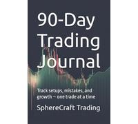 90-Day Trading Journal: Track setups, mistakes, and growth - one trade at a time