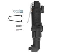 90 Degree Pneumatic Screwdriver, Right Angle Air Screwdriver with Reversible Function, 25N·m High Torque, Alloy Steel Integrated Body, 1/4in Drive for Furniture Assembly and Repair (Stile americano)