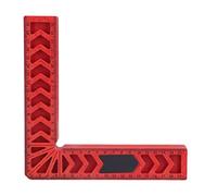 90 Degree Positioning Square | ABS Plastic Right Angle Clamp for Woodworking/Welding/DIY Projects | Corner Clamping Tool with Scale Marks & Auxiliary Ruler