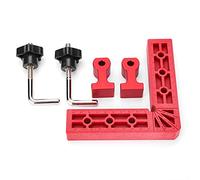 90 Degree Positioning Square High Strength Right Angle Clamp Woodworking Tool with 140mm Scale for Precise Woodworking Projects